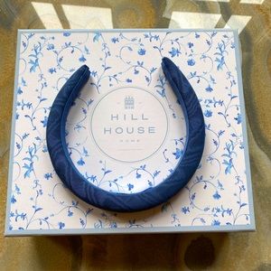 NIB Hill House ‘Alice’ Headband, Navy Moirè.